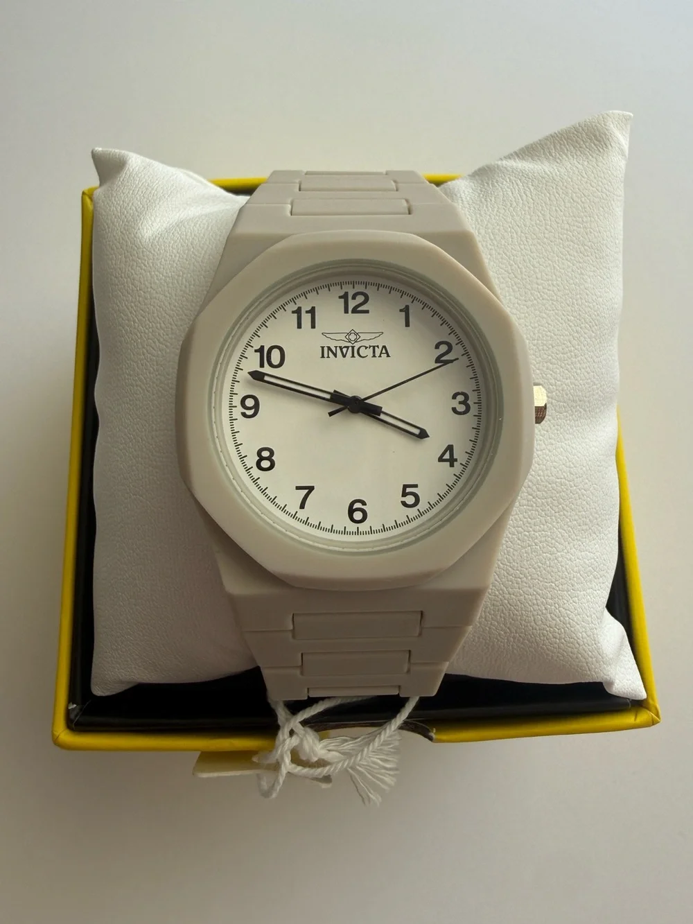 NEW Invicta Celestial Lady 40mm Apricot Tone Case White Metal Dial Apricot Band
